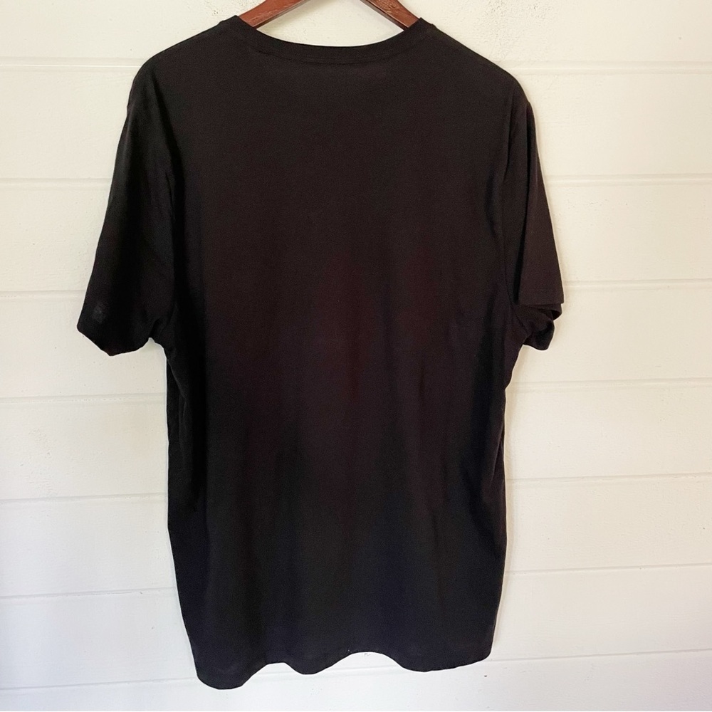 Old Navy Unisex Short Sleeve Crewneck Cotton Blend Black Ghost Tee Size XL - Picture 6 of 6